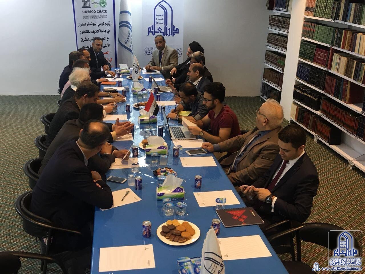 ورشة محاضرات ومناقشات حول التراث المادي وغير المادي في العراق